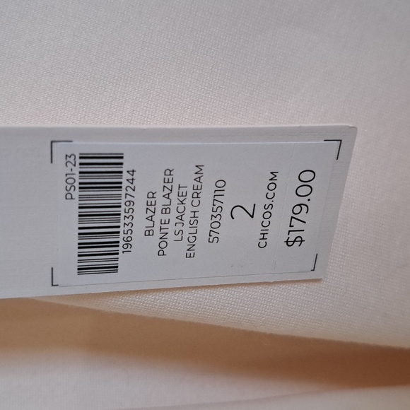 NWT Chico's blazer - Picture 4 of 13